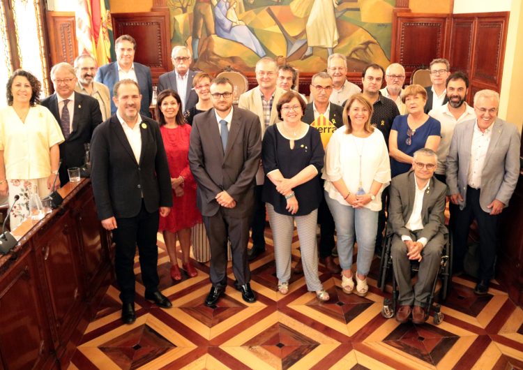 La Diputació de Lleida tanca el mandat en un Ple marcat pels comiats i l’absència de Reñé