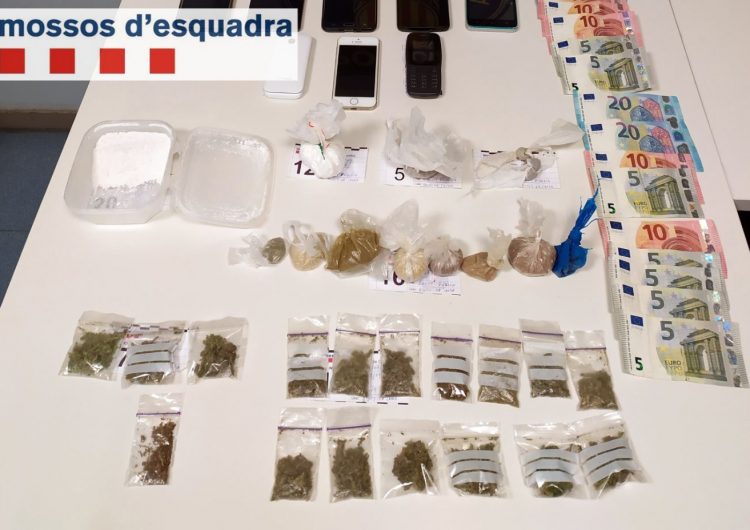 Els Mossos d’Esquadra detenen tres homes per vendre heroïna a Balaguer