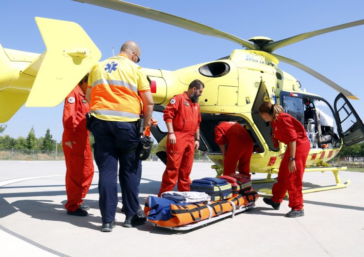 La demarcació de Lleida és on l’helicòpter nocturn del SEM ha fet més serveis en el primer any de funcionament