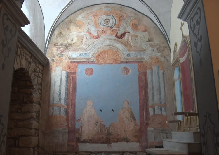 Finalitza la segona fase de restauració de les pintures barroques de l’església de Butsènit
