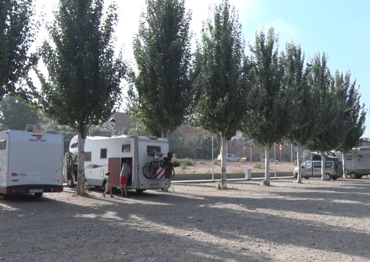 Balaguer a l’espera de la CHE per inaugurar oficialment l’aparcament d’autocaravanes