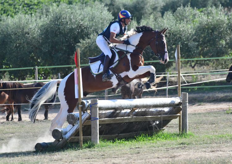 Albert Hermoso, bronze al Campionat de Catalunya de Concurs Complet d’Equitació