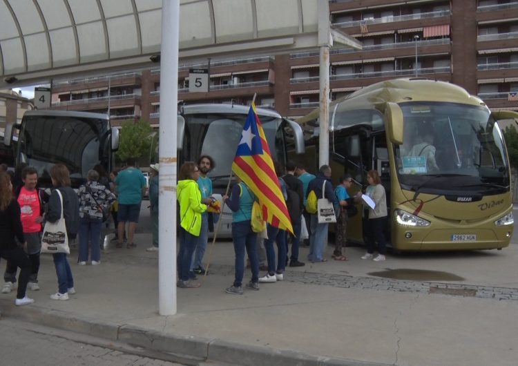 Balaguer es mobilitza per la manifestació de la Diada de l’Onze de Setembre