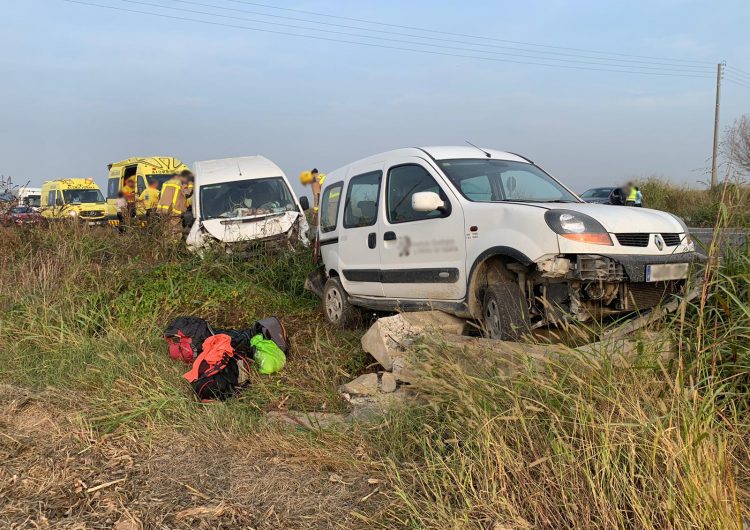 Accident múltiple a Térmens