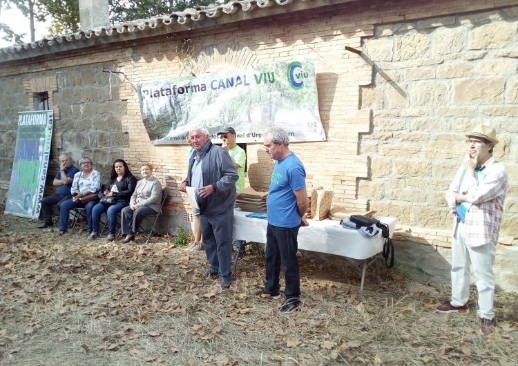 La Plataforma Canal Viu celebra el Dia de les Banquetes al Castell del Remei