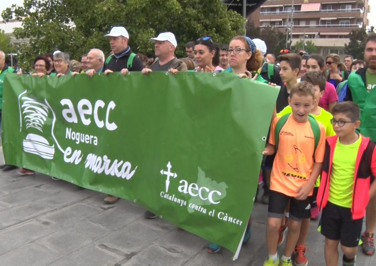 Èxit de la “1a Caminada contra el càncer” de Balaguer