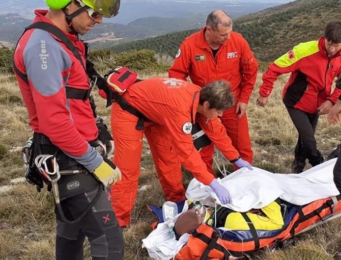 Ferit greu un home que ha patit un accident de parapent a Vilanova de Meià