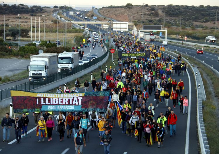 Arrenquen les Marxes per la Llibertat des de diferents punts de Catalunya