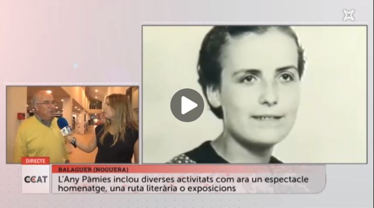 Connecti.cat: Centenari del naixement de l’escriptora Teresa Pàmies