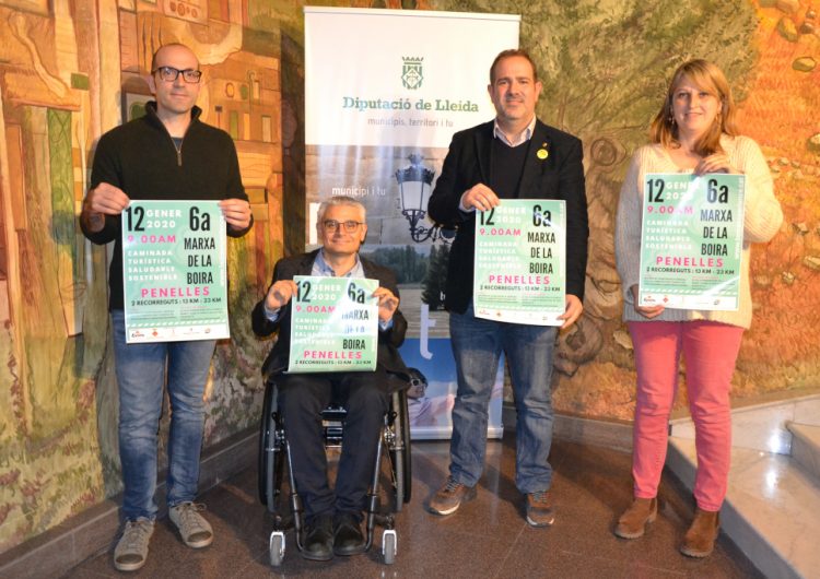 Caminades per paratges de regadiu a la 6a Marxa de la Boira de Penelles