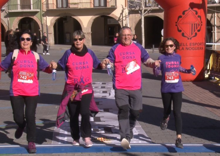 Prop de 900 persones uneixen forces a Balaguer per combatre la violència envers les dones