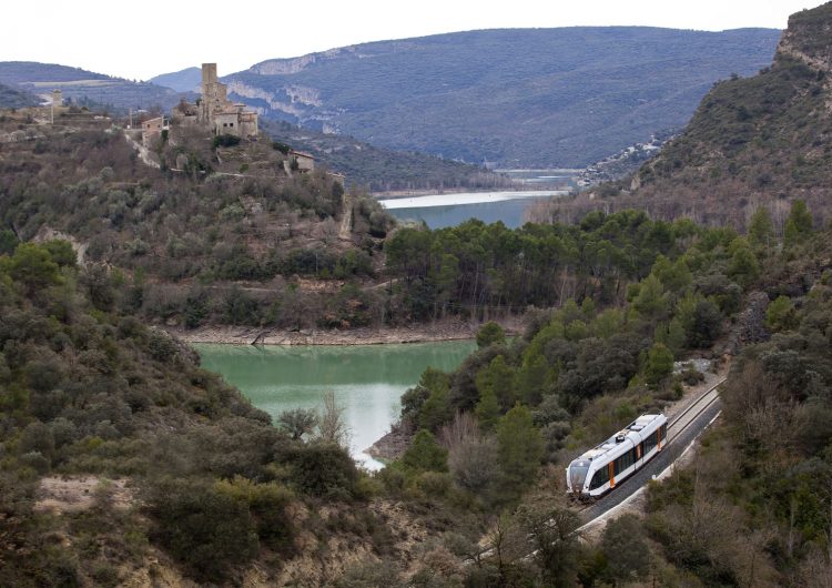 La línia del tren de Lleida-La Pobla de Segur confia superar els 250.000 viatgers