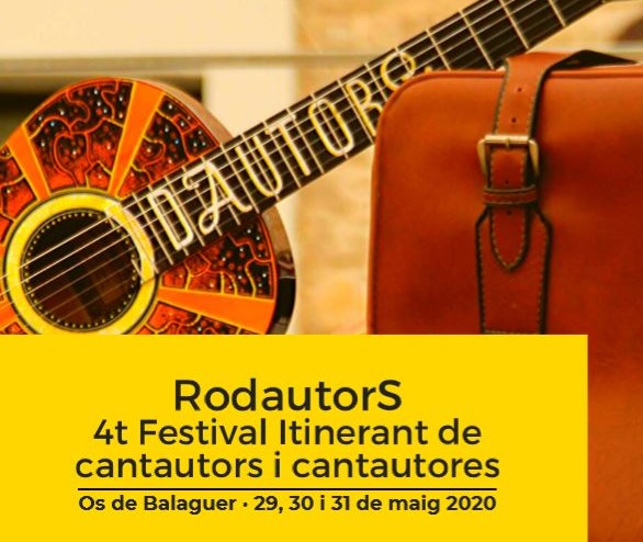 Os de Balaguer acollirà el IV festival Rodautors