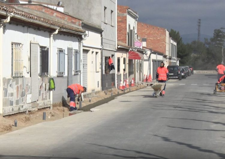 Balaguer arranja diverses voreres i substitueix canonades