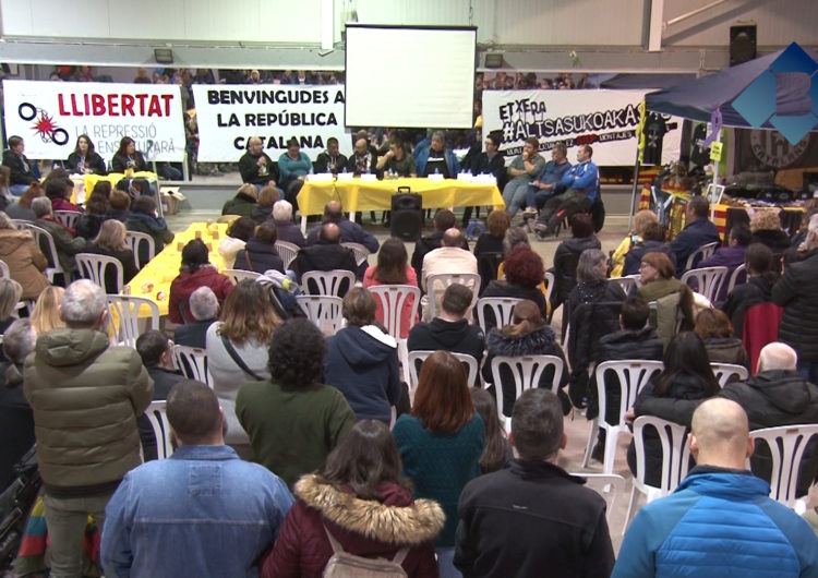 Jornada solidària a Balaguer amb els encausats del 23-S, 14-O, TSJC i Altsasu