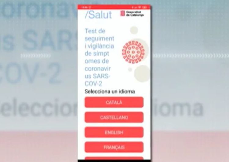 Salut activa una ‘app’ per seguir l’evolució del coronavirus i atendre afectats