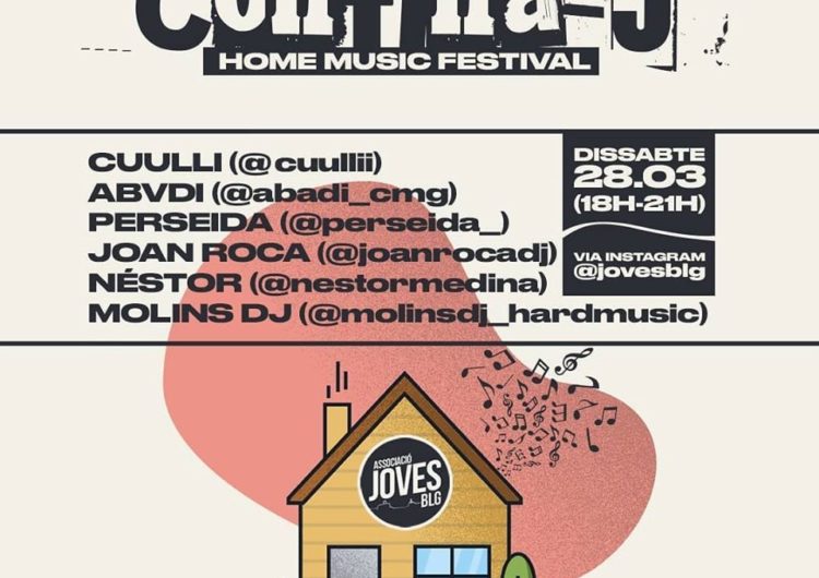 L’Associació de Joves de Balaguer organitza un festival de música online, el Confina-J