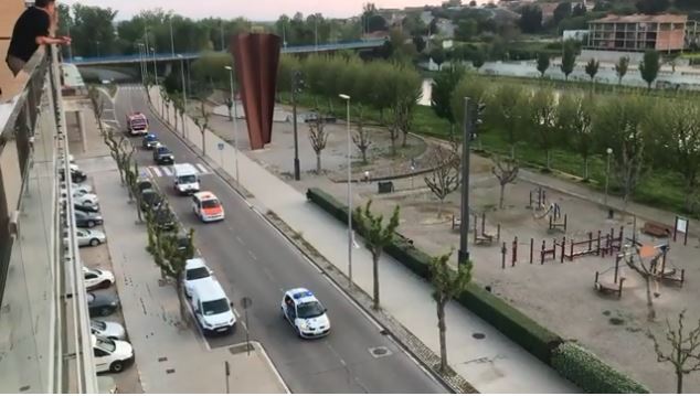 Balaguer agraeix a sanitaris i serveis d’emergència la tasca en la lluita contra el coronavirus