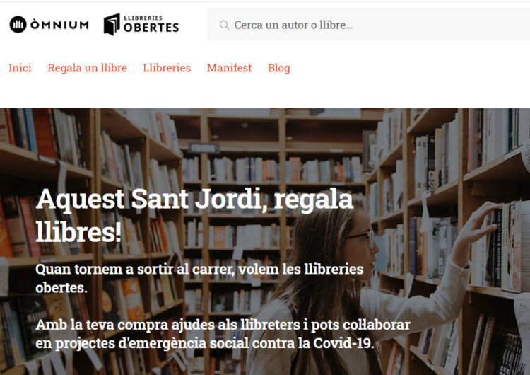 Sant Jordi s’enfronta al confinament amb iniciatives literàries virtuals i roses a domicili