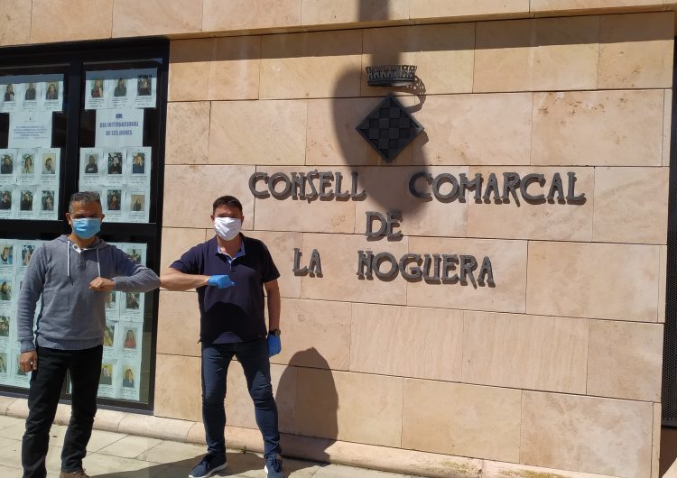 La Penya Barcelonista de Balaguer dona 500 euros al Banc d’Aliments de la Noguera