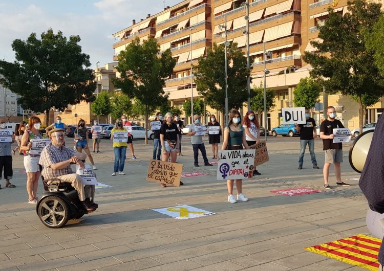 Tornen les concentracions independentistes a Balaguer