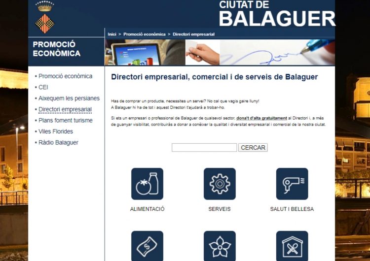 Balaguer presenta el nou Directori Empresarial