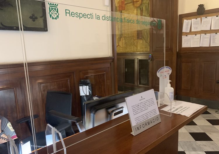 La Diputació de Lleida preveu la incorporació gradual dels treballadors amb seguretat per garantir els serveis