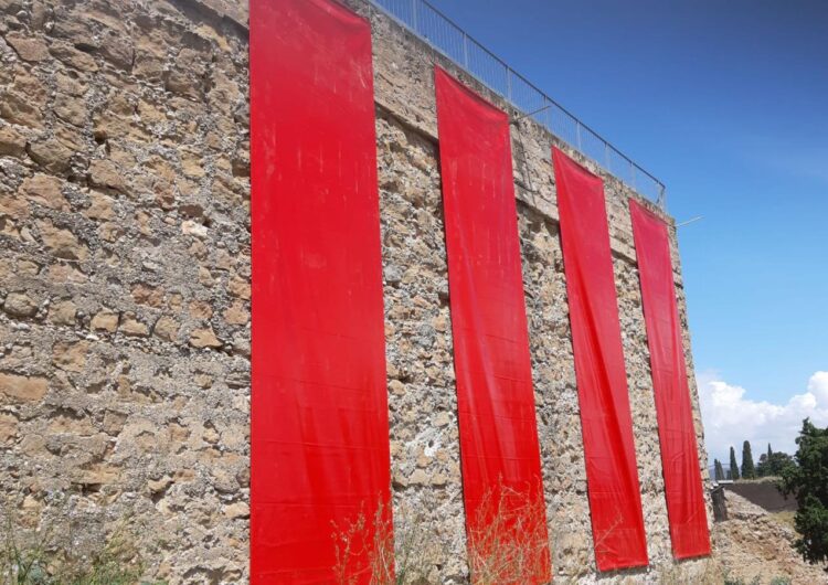 Les quatre barres tornen a lluir a la Muralla de Balaguer