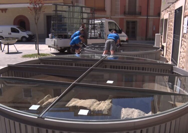 Montgai finalitza la restauració dels trulls de pedra de La Fassina