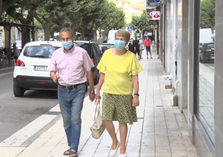 La corba de contagis a Balaguer tendeix a l’estabilització