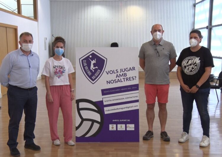 Neix el Club Voleibol Balaguer, un projecte esportiu i social femení