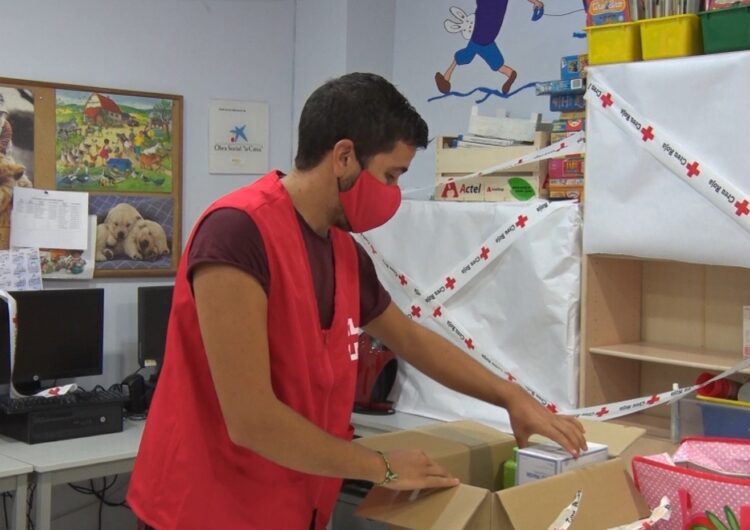 Creu Roja la Noguera inicia una acció de sensibilització entre els joves davant la Covid-19