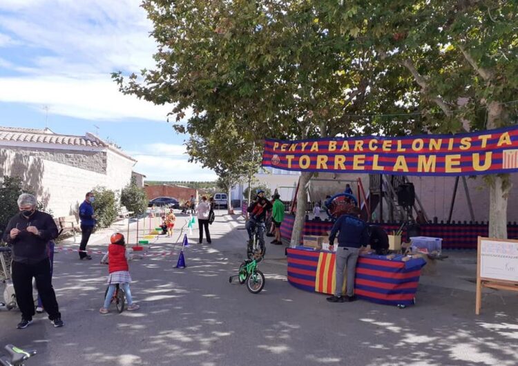 La “Pedalada Blaugrana” de Torrelameu recorre 425 km