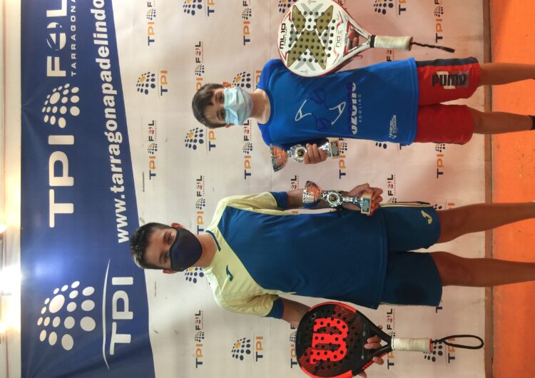 El balaguerí Íker Castillo i Gerard Navas, campions en categoria aleví del I Súper Gran Slam de Pàdel 2020