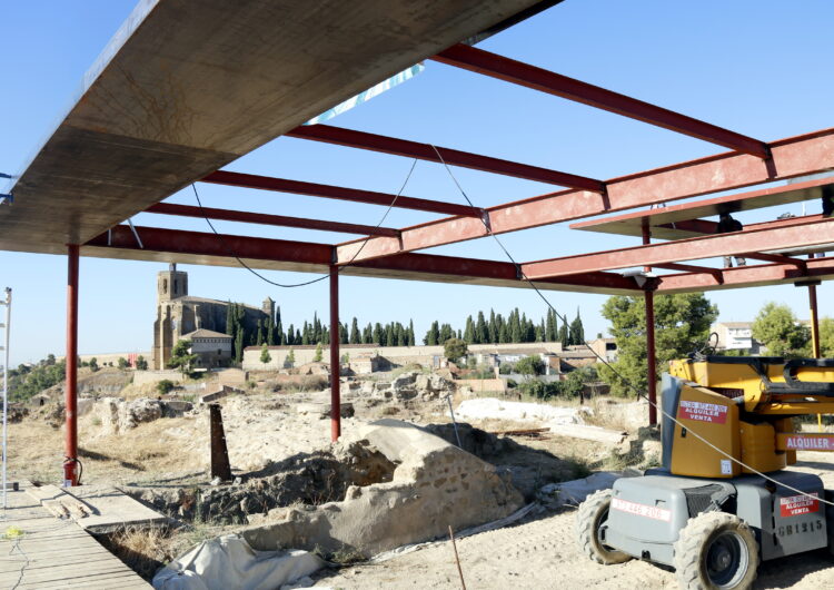 Recta final de les obres de restauració del Castell Formós de Balaguer, que obrirà portes a la tardor