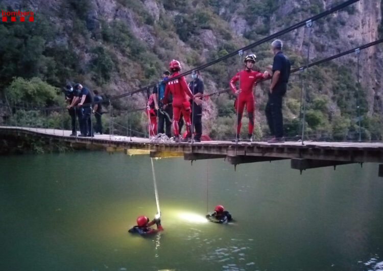 Un noi de 22 anys mor ofegat al pantà de Camarasa, a la Noguera