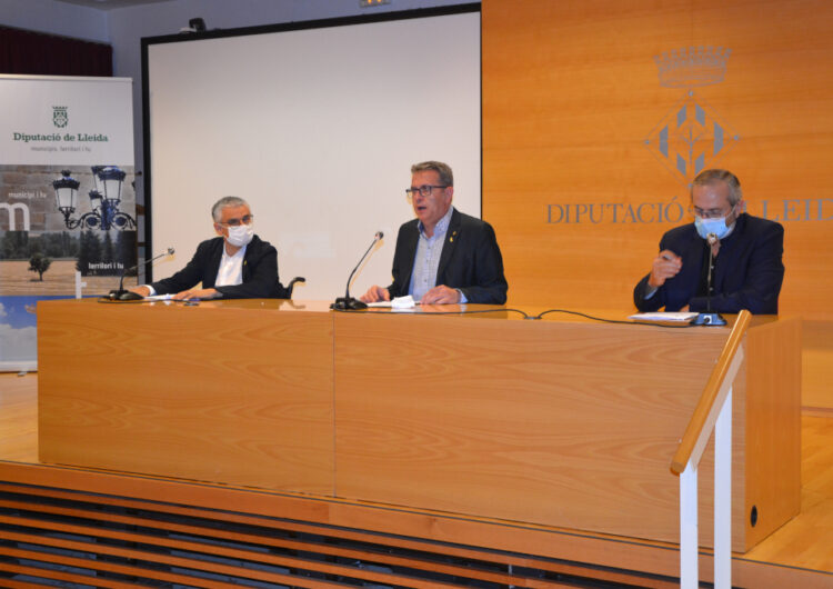 La Diputació de Lleida destinarà 34 MEUR als plans de suport als ajuntaments i en l’àmbit de la salut els pròxims anys