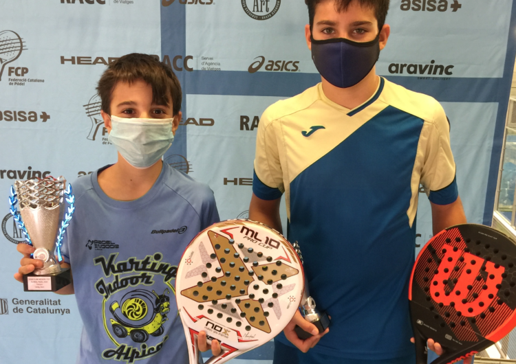 El balaguerí Íker Castillo i el seu company Gerard Navas, campions del II Súper Gran Slam Global Padel Sports