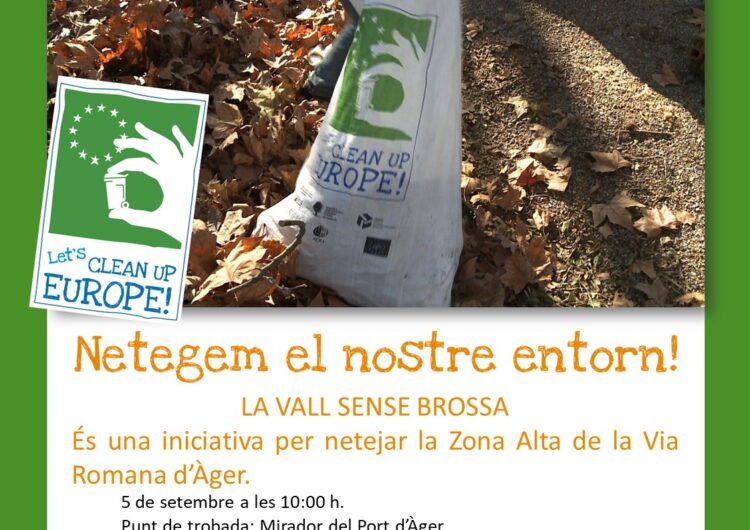 La Noguera participa a la campanya ‘Let’s Clean Up Europe’