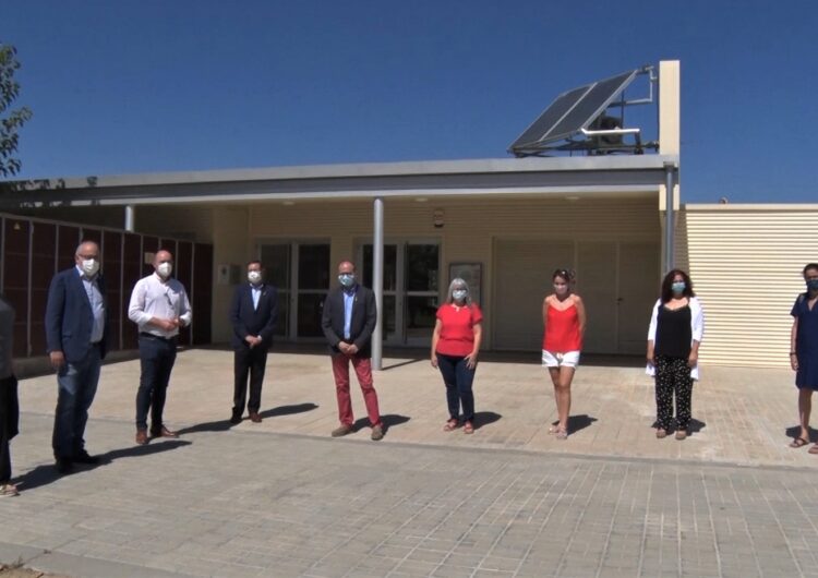 El conseller d’Educació Josep Bargalló visita l’Escola Mont-roig