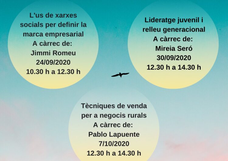 El programa Arrenca d’emprenedoria juvenil es transforma en un projecte virtual