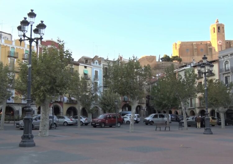 La Paeria de Balaguer canvia l’enllumenat a la plaça Mercadal