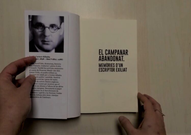 Presentació del llibre ‘El campanar abandonat’ de Josep Carner