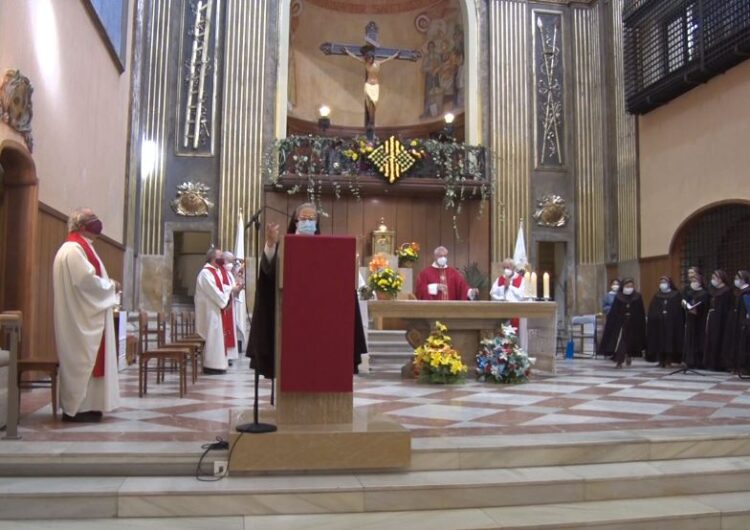 Balaguer celebra la missa solemne del Sant Crist al 30% de l’aforament i en directe per YouTube