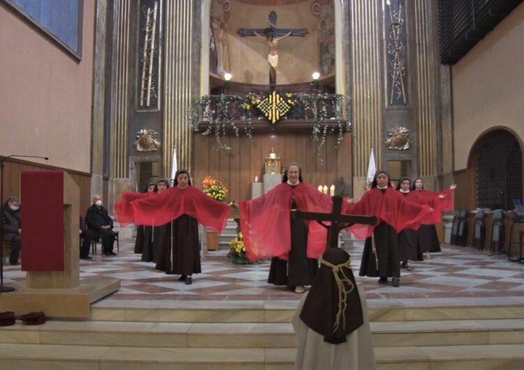 Les monges clarisses de Balaguer fan una representació de ‘La llegenda del Sant Crist’