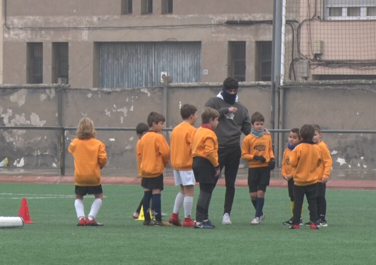 Bona acollida del campus de Nadal del CF Balaguer