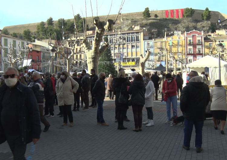 Balaguer celebra una fira de Santa Llúcia adaptada a la situació sanitària