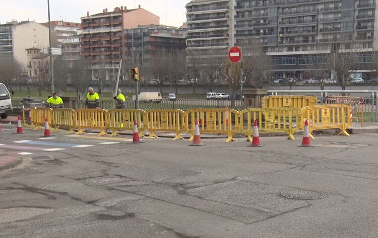 La Paeria millora l’accés de vianants a la plaça Mercadal