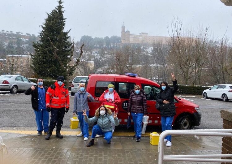 La vacuna arriba a les residències de Balaguer