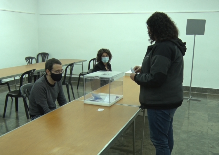 La Paeria de Balaguer ha realitzat aquest matí un simulacre de votacions